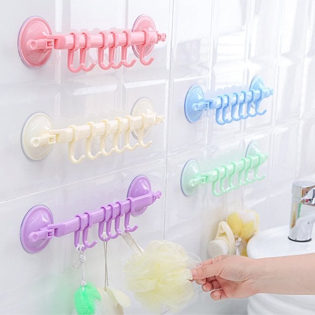 Adjustable Suction Shower & Kitchen Storage Hook