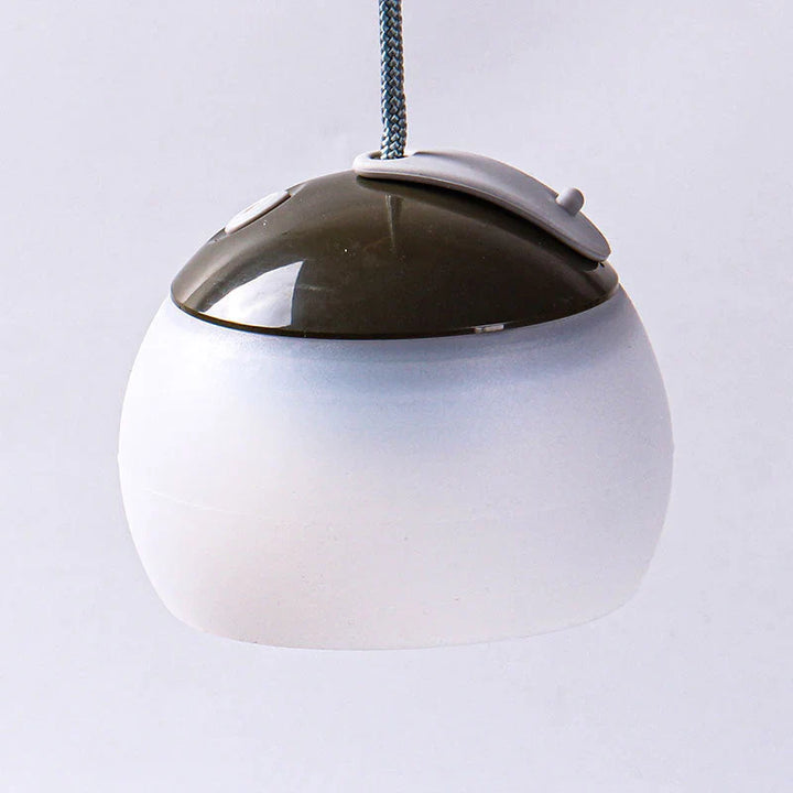 Retro LED camping lamp with versatile use