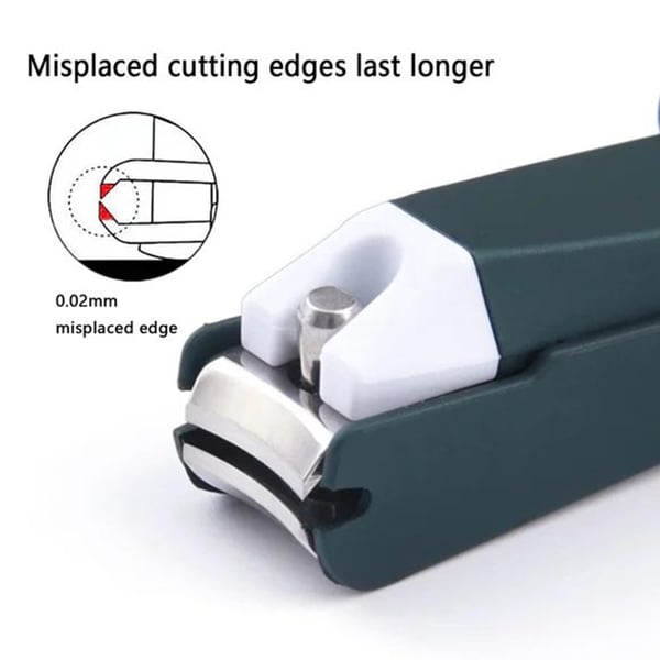 Nail clipper with magnifying glass