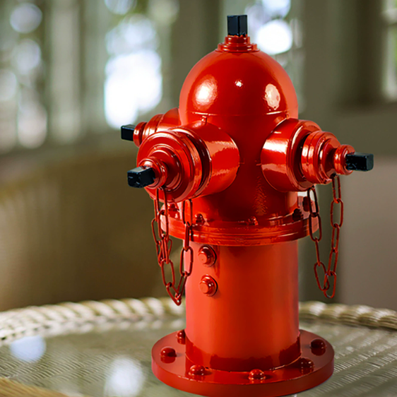 American loft industrial pattern retro fire hydrant