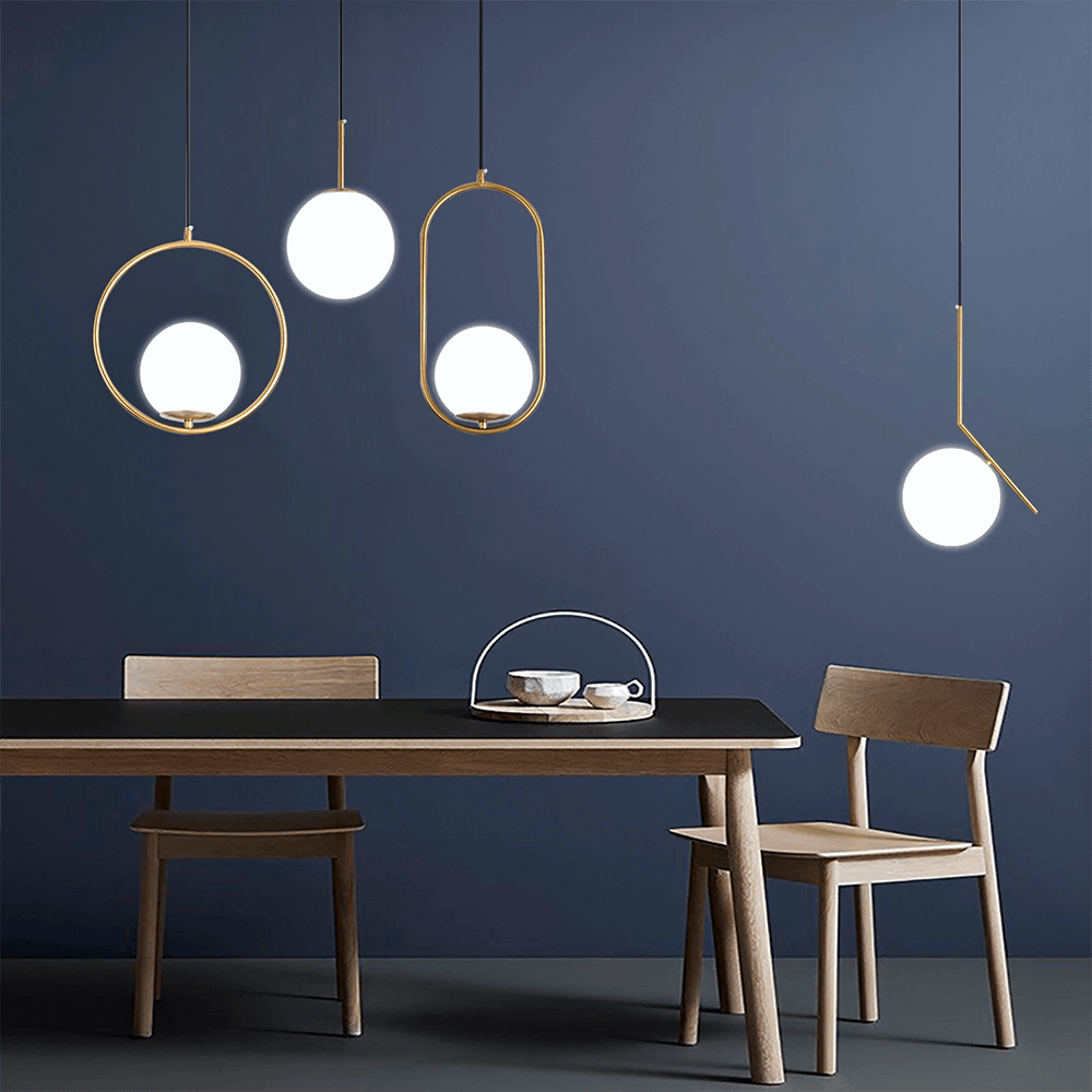 Elegant Pendant Light | Hanging Lamp Brass 15 cm Metal