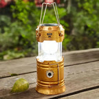 Solar Camping Lamp with USB Charging – Portable LED Lantern for Outdoor Activities and Emergencies