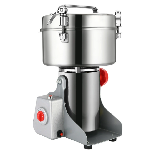 Versatile Commercial-Grade Electric Grain Mill Grinder for Spices, Herbs, and Cereals