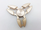 Metallic Finger Fidget Tri Spinner