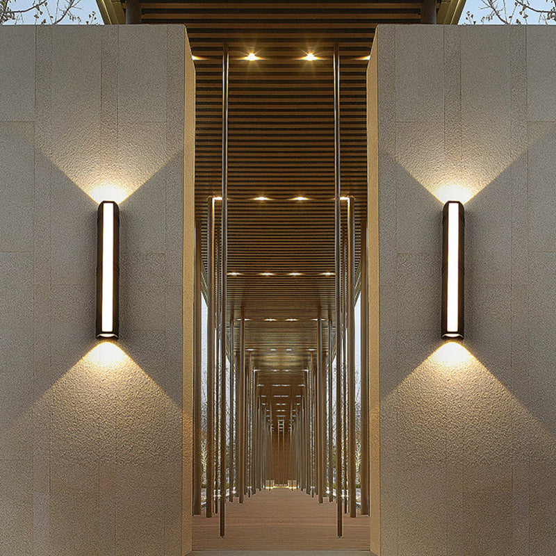 Elegant Aluminium Outdoor Wall Light | Waterproof