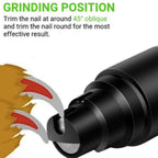 Rechargeable Pet Nail Grinder Soundless Good for Pet's Health