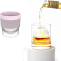 Silicone Stackable Circular Ice Hockey Ball Maker Mold