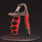 Adjustable Hand Grip Strengthener | 5–100KG Resistance | Rep Counter | Non-Slip Handles