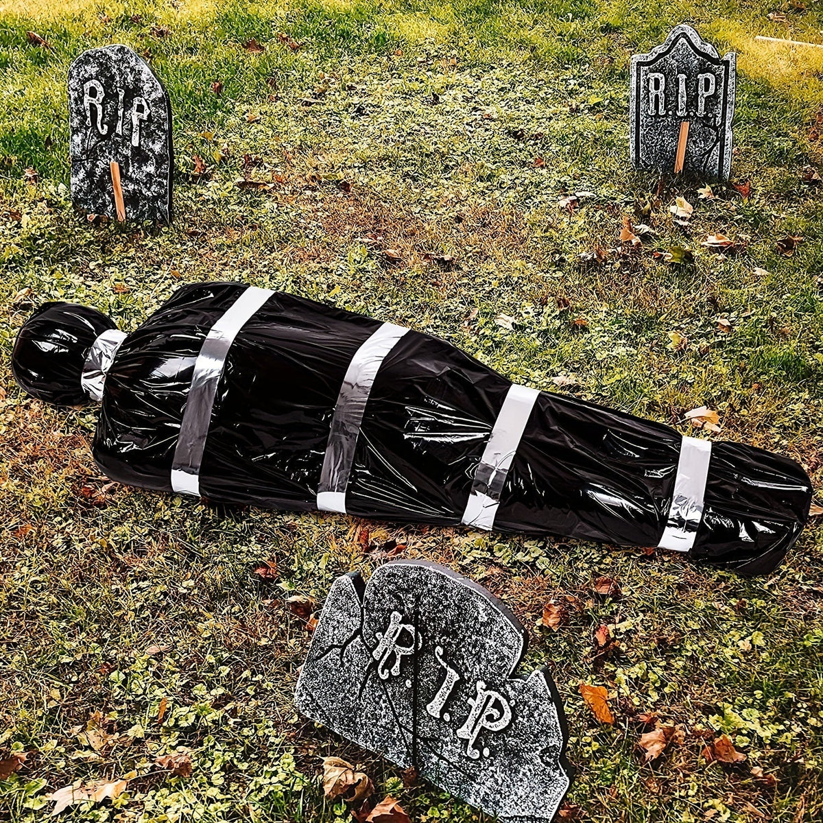 Halloween Hanging Body Inflatable Prop | Realistic Scary Outdoor Decor