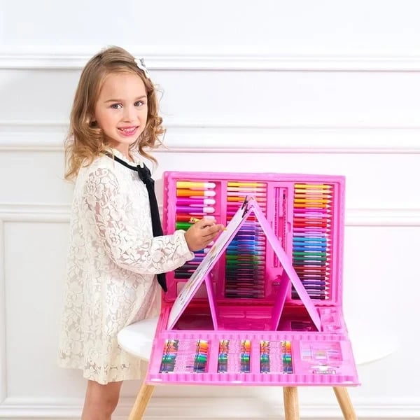 Deluxe Kids Art Supplies Set