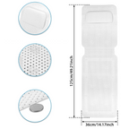 HydroComfort Non-Slip Bathtub Mat with Pillow