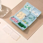 Compact Magnetic Pill Organizer | Portable, Safe Storage