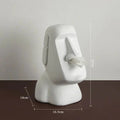 Tissue box in Easter Island statues design