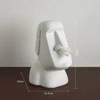 Tissue box in Easter Island statues design