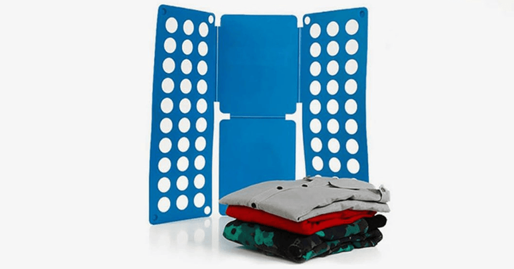 Simple Foldable Closet Organizer - Folding clothes has never been so easy and fun!