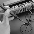 Professional screwdriver set with 24 bits for precision work