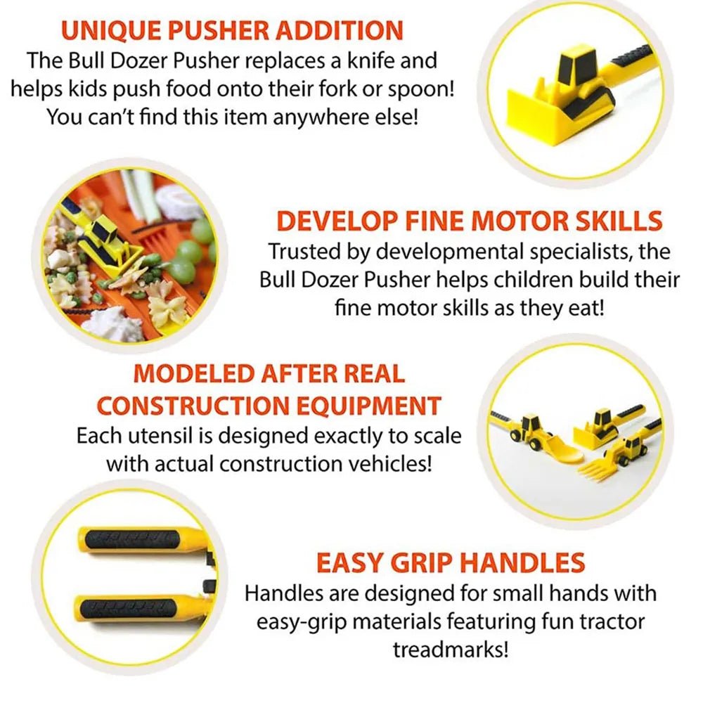 Balanced Bite Kids’ Construction Meal Set – Healthy Eating Made Fun
