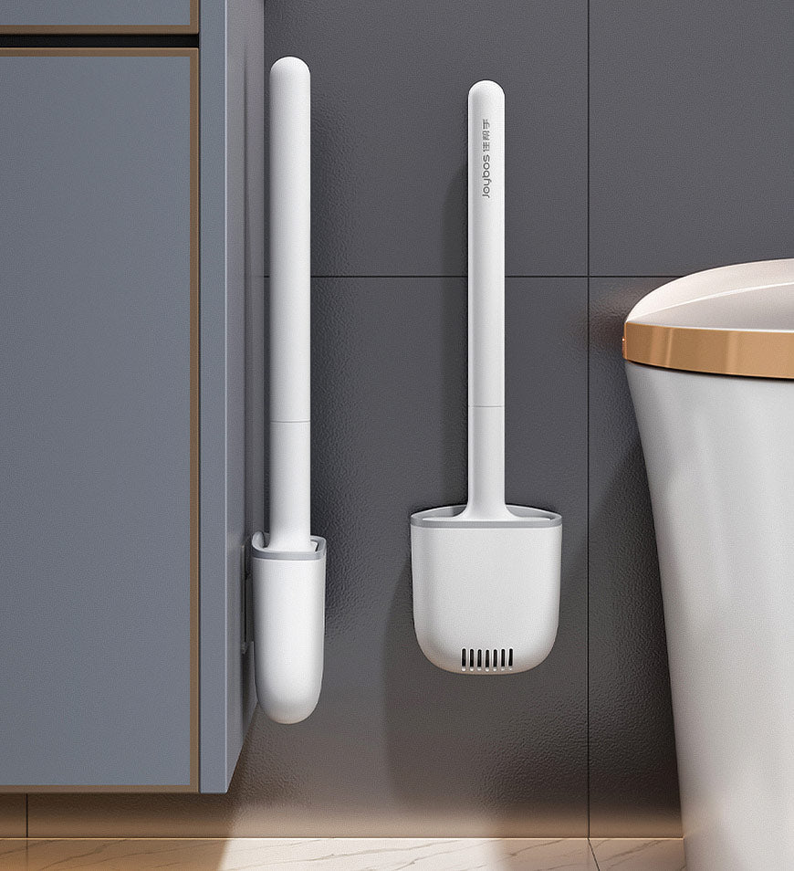 SiliClean – Antibacterial Wall Toilet Brush with Silicone