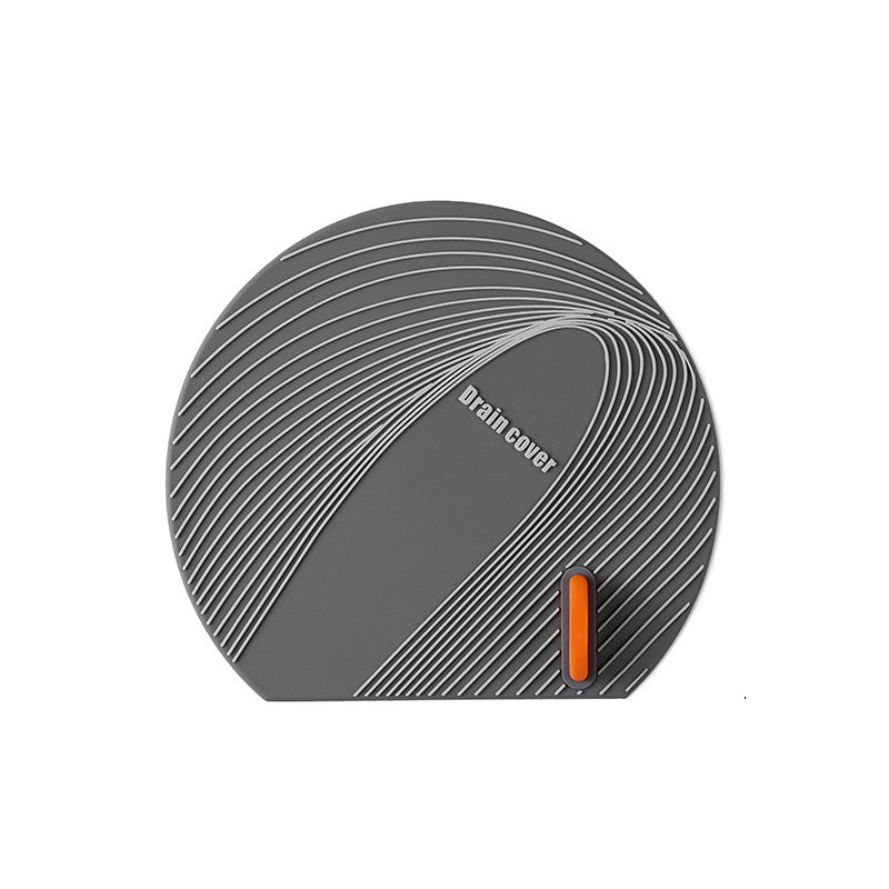 Multi-purpose floor drain cover made of silicone