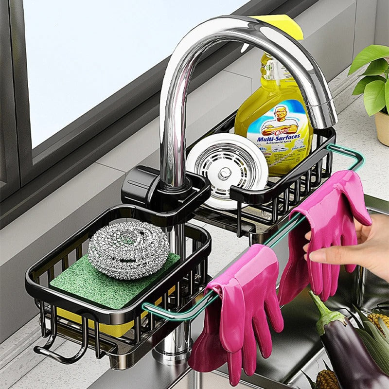 Elegant Stainless Steel Sink | The Stylish Way to Stay Organized