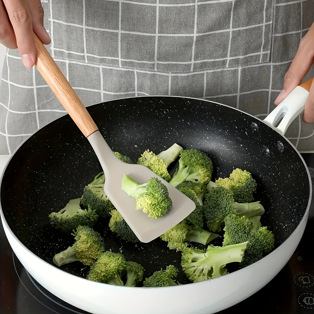 Kitchen tool set – silicone – non-stick coated – heat resistant