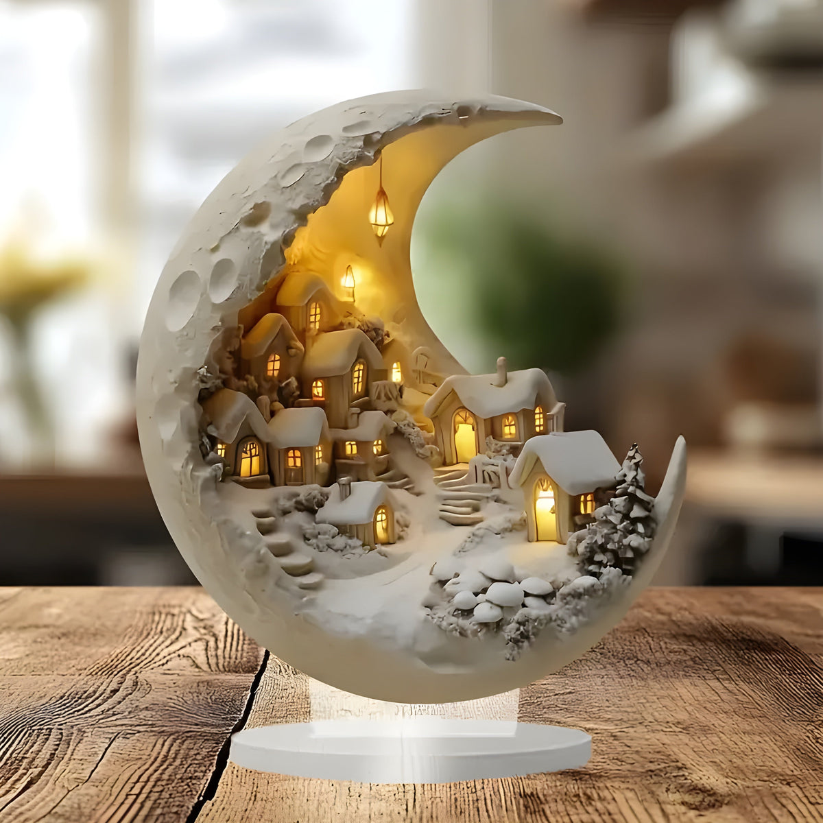 MoonlitHaven - Enlightened Moon City for elegant decor