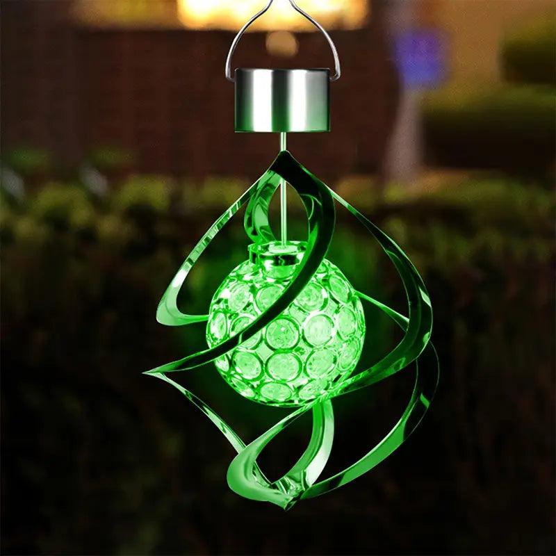 SolarWind Sound Light | Solar Wind Chime with Color Change | Weatherproof & Energy Saving | For Garden, Balcony & Terrace
