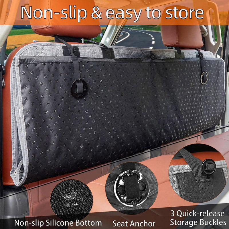 Dog treatsBackseat cushion for pets in car