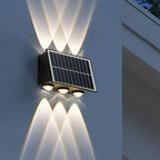 Wall Light Outdoor Solar LED Warm White