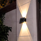 Wall Light Outdoor Solar LED Warm White