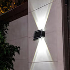 Wall Light Outdoor Solar LED Warm White
