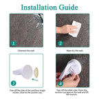 Suction Cup Footrest – More safety when shaving in the shower