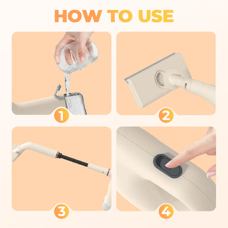 PureSteam – Instant deep cleaning and germ removal without chemicals