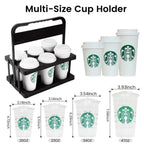 Foldable Drink Holder – Portable holder for six drinks with reinforced support