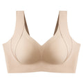Side protection and anti-sag wireless bra