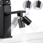 FlexSpray 360° Rotatable Faucet Spray Head with Adjustable Water Flow
