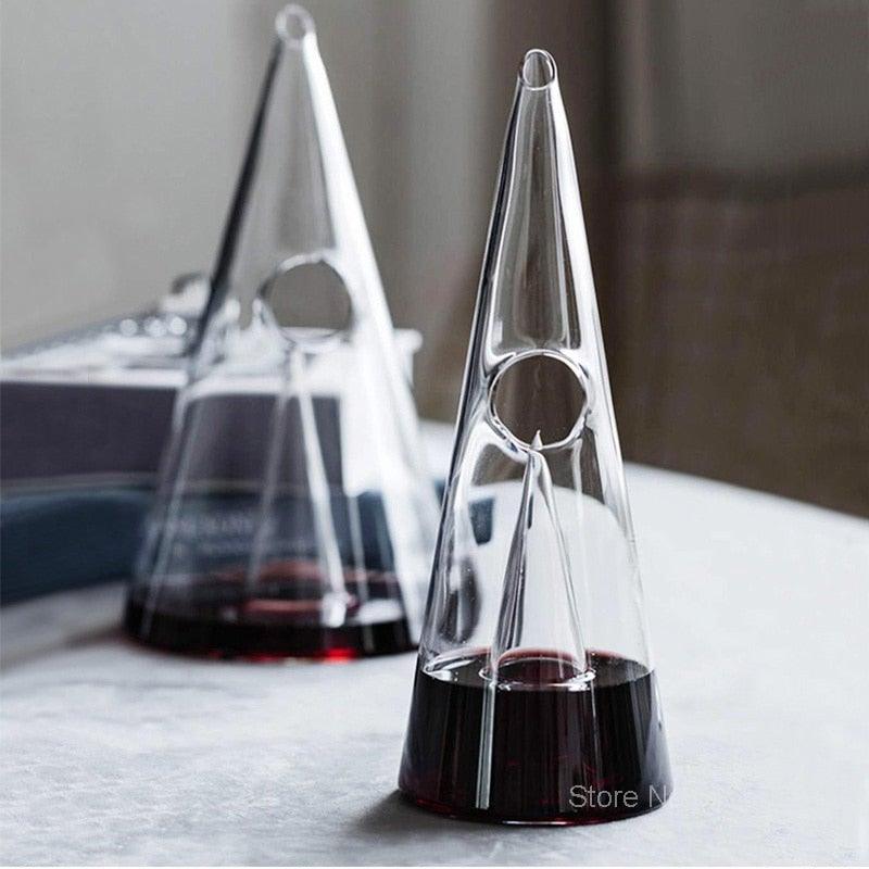 Edifice Decanter - Handcrafted Glass Wine Decanter