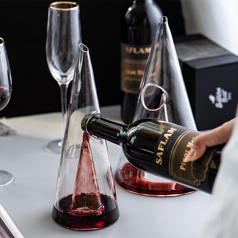 Edifice Decanter - Handcrafted Glass Wine Decanter