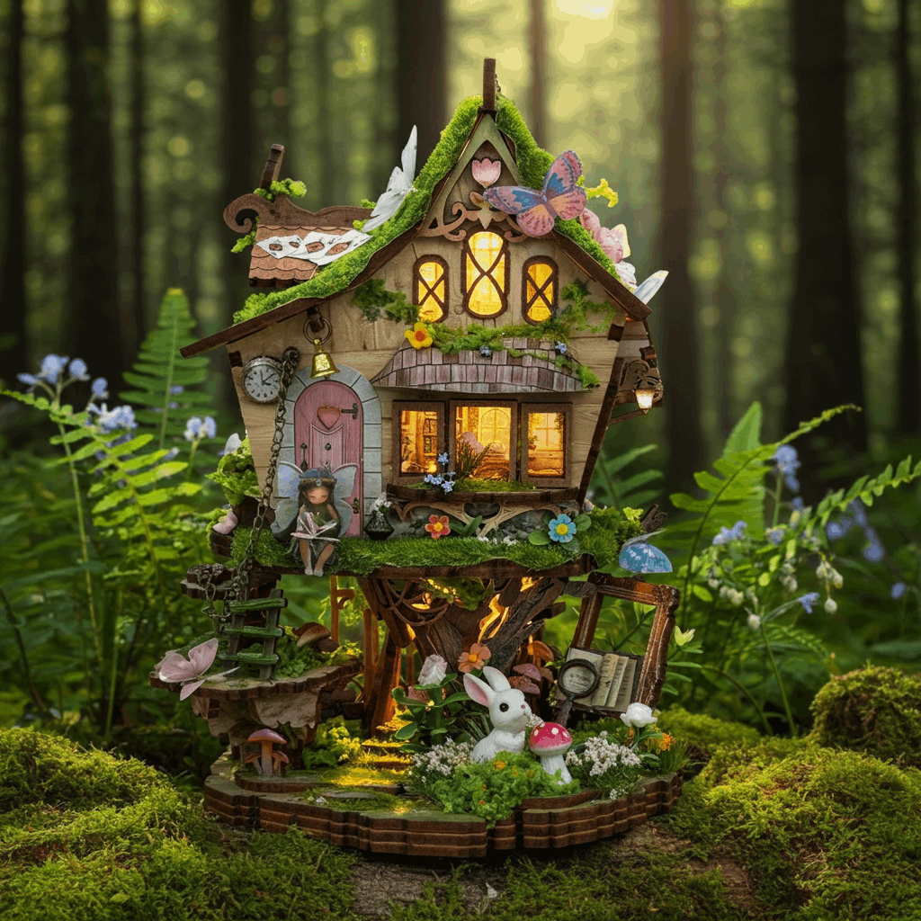 Rowan's Treehouse DIY Book Nook Kit