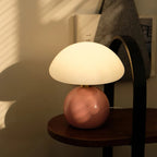 Modern bedside lamp with soft, warm white light - Stylish lighting for bedroom & living room