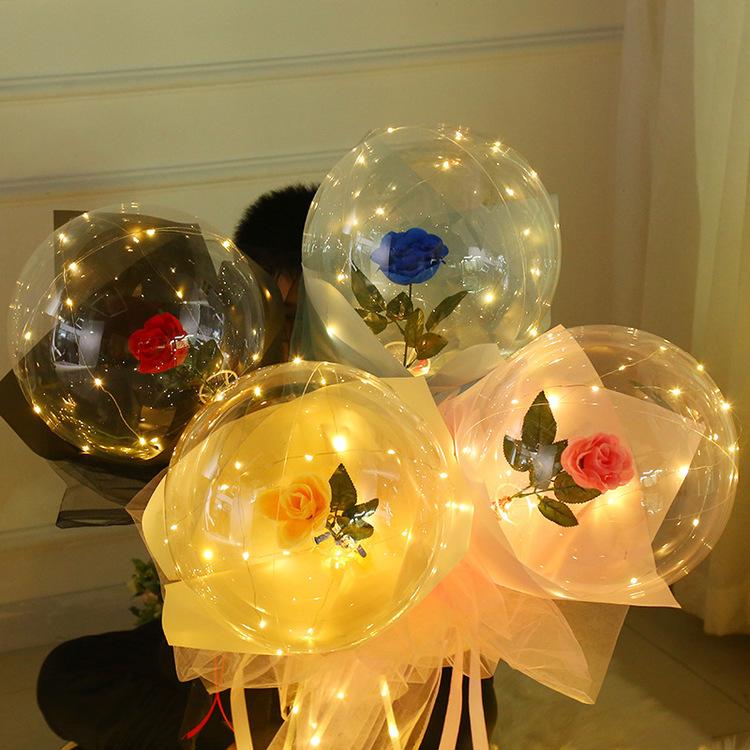 LED Illuminated Balloon Bouquet