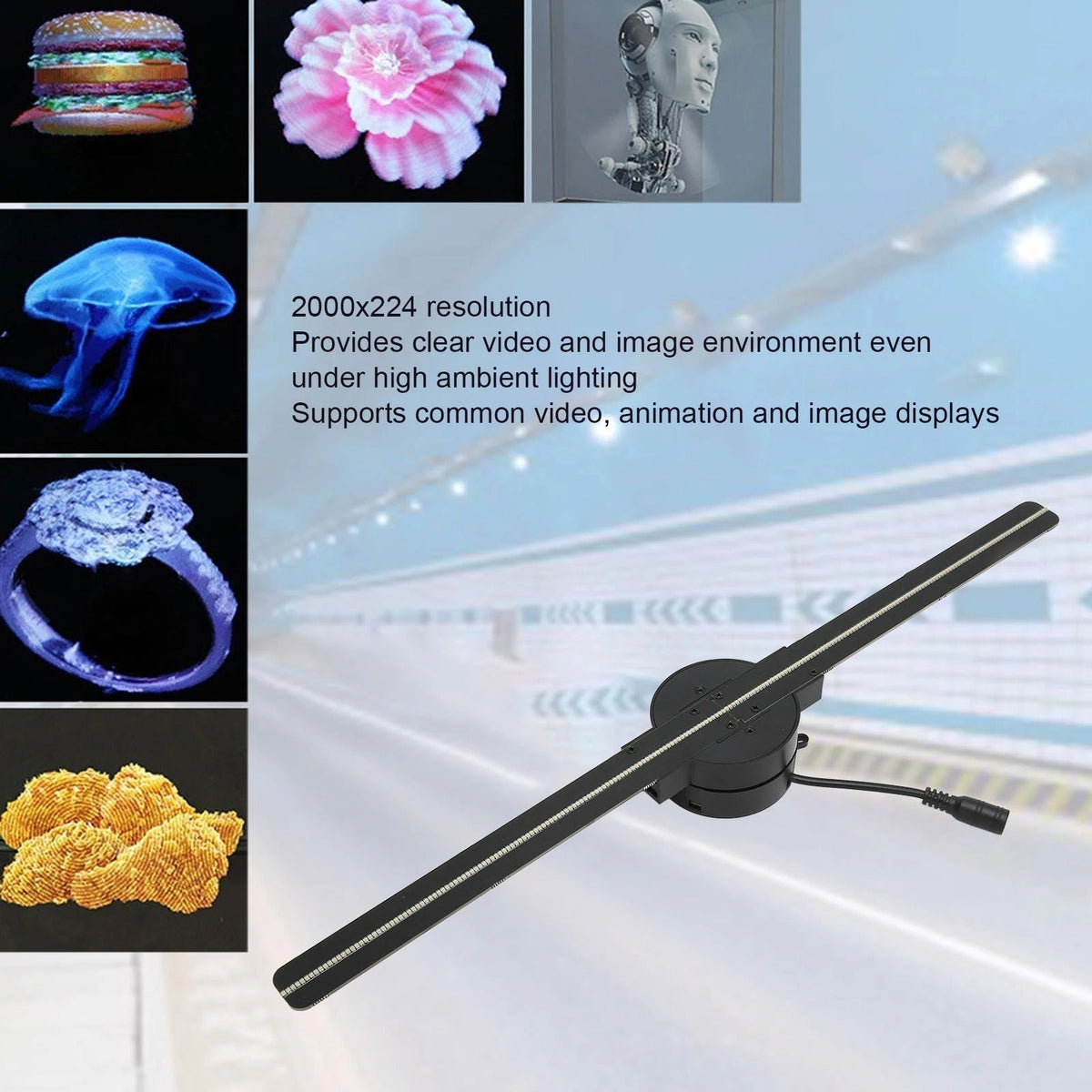 3d Hologram Projector