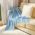 Luxurious cotton blanket for large sofas