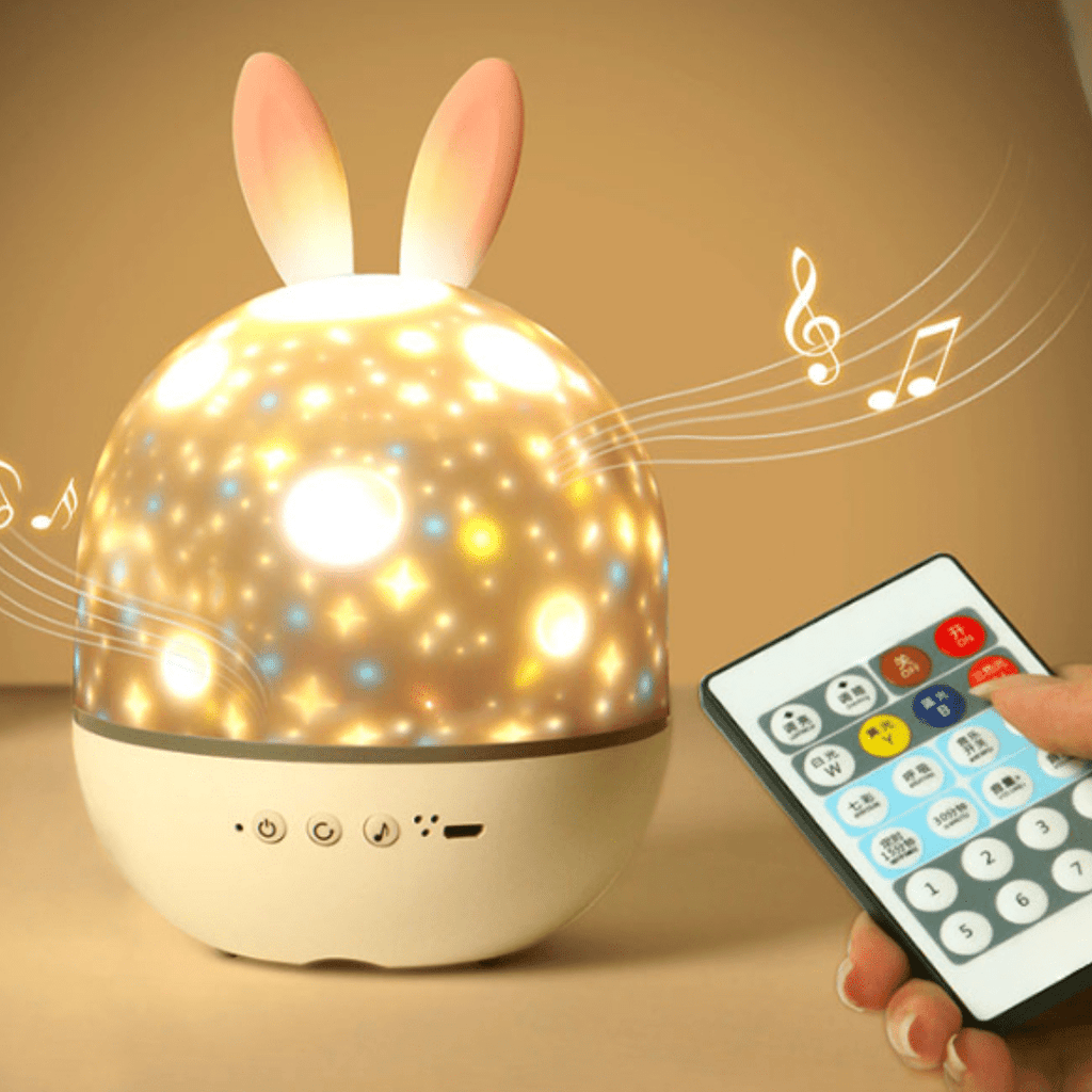 Star projector & night light for magical nights