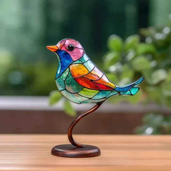 VitraGlow Handcrafted Colored Table Decor | Artistic Luxury Ornament