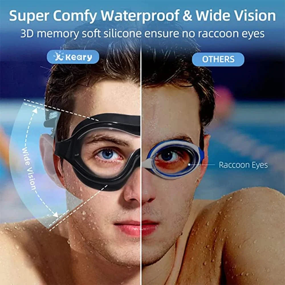 Breitblick Anti-Fog Swim Goggles