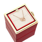 [Ideal Gift] Eternal Rose Box - With engraved necklace & artificial rose
