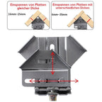 SharpHold — Precision in steel form for flawless corners without frustration