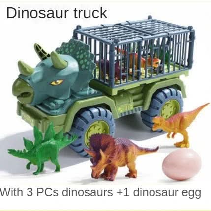 Adventure set with dinosaurs & vehicles for explorers