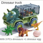 Adventure set with dinosaurs & vehicles for explorers
